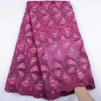 

African Lace Fabric Swiss Voile Lace In Switzerland High Quality Cotton Lace Nigerian Lace Fabrics For Wedding Dresses A1547
