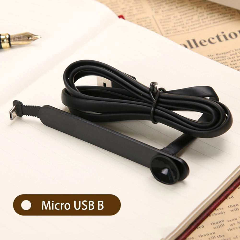 Гибкий портативный кабель для быстрой зарядки на присоске, плоский игровой кабель из ТПЭ, прочный u-образный легкий аксессуар, защита от перегрева - Цвет: Micro USB B