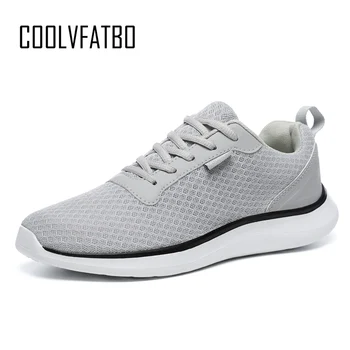 

COOLVFATBO Brand Men Casual Shoes Lightweight Breathable Flats Men Shoes Footwear Loafers Casual Shoes Men Sneakers Shoes
