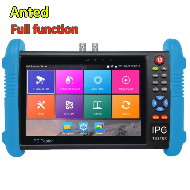 7 inch Handheld IP AHD TVI CVI SDI HD CCTV Test Monitor with HDMI in H
