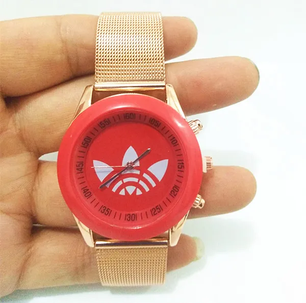 

New Women's Watch Luxury Rose Gold Women Stainless Steel Mesh Quartz Wrist Watch reloj mujer Casual Dress Watch Gift kobiet