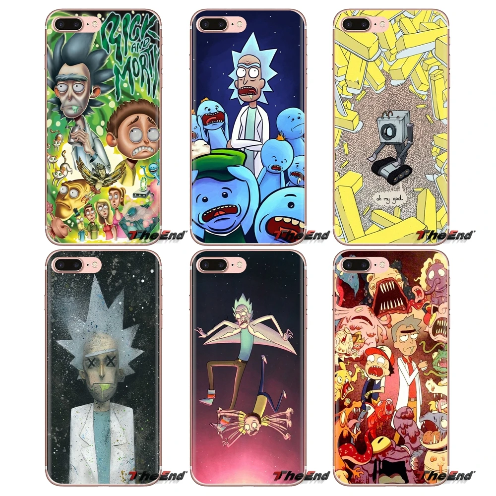 

Transparent TPU Bag Case For LG G3 G4 Mini G5 G6 G7 Q6 Q7 Q8 Q9 V10 V20 V30 X Power 2 3 K10 K4 K8 2017 Rick And Morty funny guys