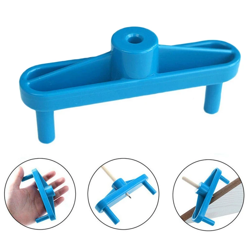 

Woodworking Vertical Locator Beech Center Punching Tool Locator (including 6/8/10mm Drill Sleeve)