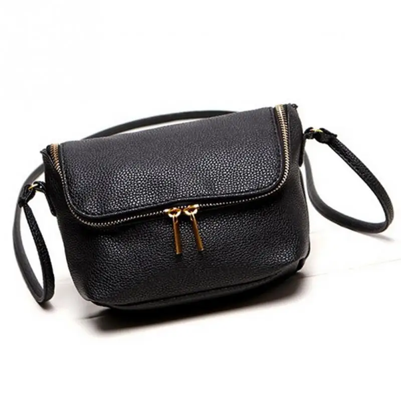 

2018 Small Women Crossbody Bag Long Shoulder Strap Messenger Bags Zipper Soft PU Leather Handbags for Travel Mini Handbag