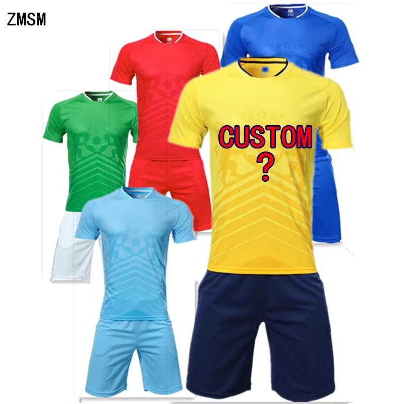 ZMSM 2018 Football jerseys Adults Short Soccer Jerseys & shorts Tracksuit Custom Soccer Sets Training Suit Sportswear LB1701 ZMSM 2018 Football jerseys Adults Short Soccer Jerseys & shorts Tracksuit Custom Soccer Sets Training Suit Sportswear LB1701