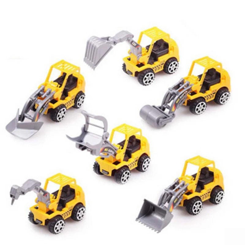 1PCS Kids Mini Car Toys Lot Vehicle Sets Engineering Vehicle Model For Children Birthday Gift Cheap