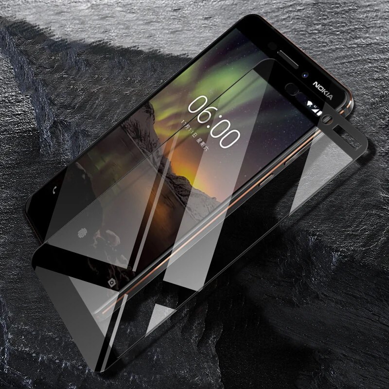 TOMKAS Glass For Nokia 5 3 8 Screen Protector Tempered 9H Hardness Anti Shatter Film For Nokia 5 3 6 7 8 Screen Protector