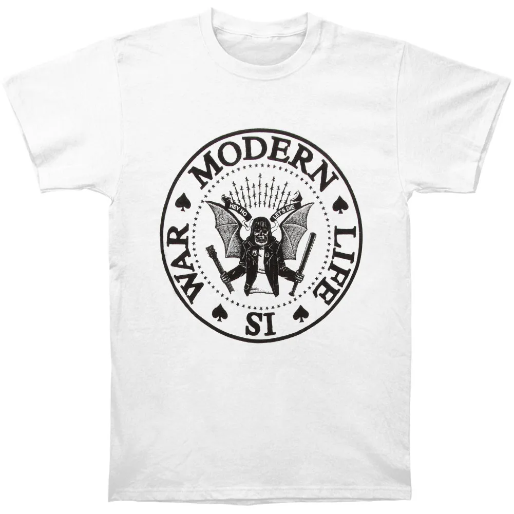 

2019 funny t shirt men novelty tshirt Modern Life Is War Dead Ramone T-shirt