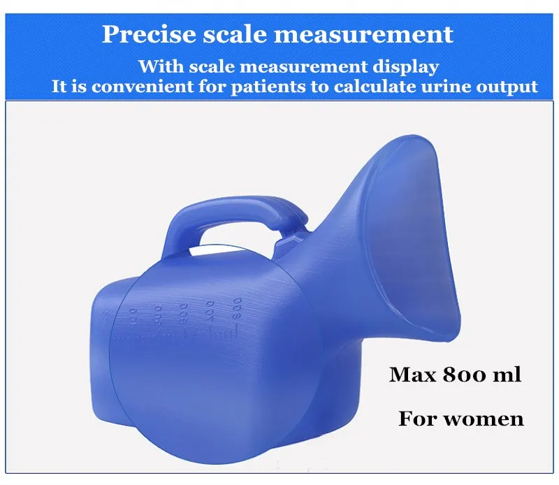 2 шт женский мужской писсуар большой Ёмкость мочесборник трубки горшок для парализованных пациентов уход 800 мл 1000 мл