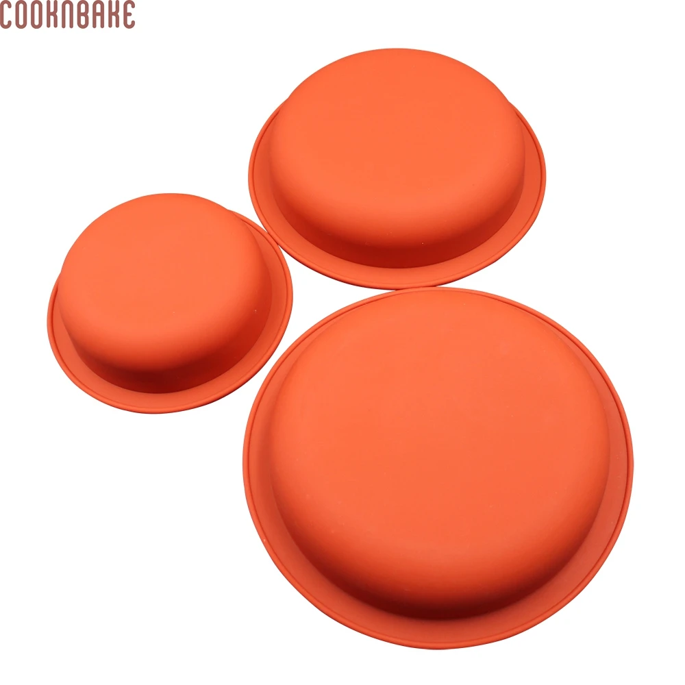 

COOKNBAKE DIY New Silicone Mold Shape for Disk Cake Mold kitchen tolls Can Make Pizza