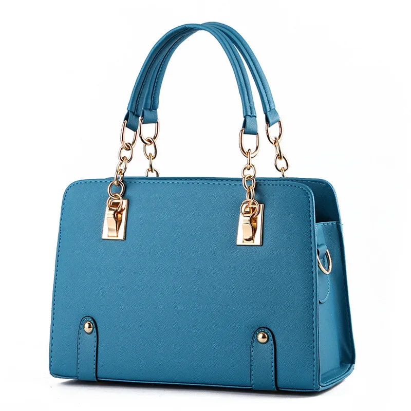 YINGPEI, женские сумки-мессенджеры, повседневная сумка, женские модные роскошные сумки, женские сумки, дизайнерские сумки с карманами, высокое качество - Цвет: Синий