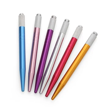 

1PC Microblading Tattoo Machine Tools Tattoo Permanent Tattoo Eyebrow Makeup Manual Pen Handle Eyelash Mini Manual Tools