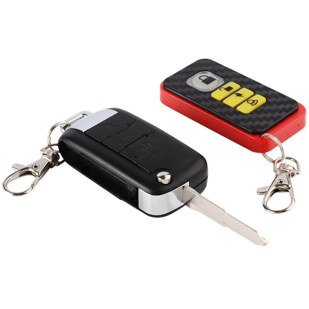 

1 Way Motorcycle Alarms Scooter Remote Engine Start Alarm Moto Protection with Mini Transmitter Motorbike Anti-theft System 12V