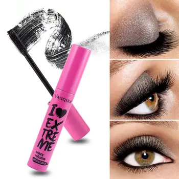 

New 4D Silk Fiber Lash Mascara Thick Lengthening Mascara Eyelashes Extension Mascara Waterproof Eye Makeup Tool