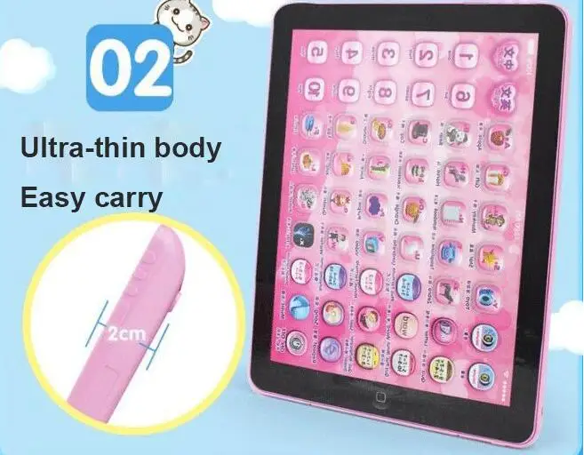 Mini Ipad Táctil En Inglés Para Niños