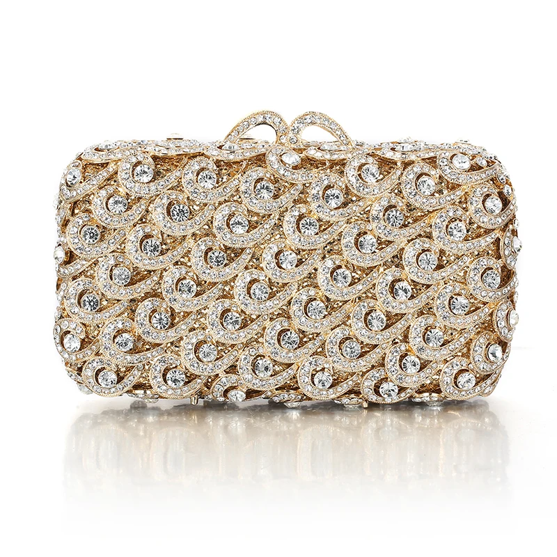 Silver Evening Bags Clutches Cheap