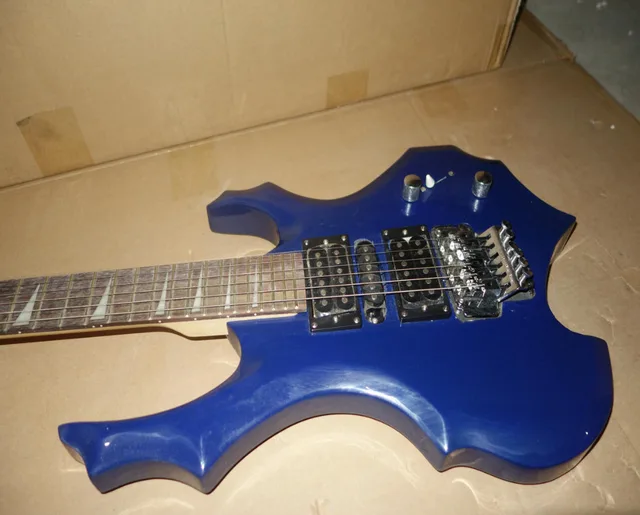 Stock Old Blue Electric Guitars Needs to be repaired wholesale from