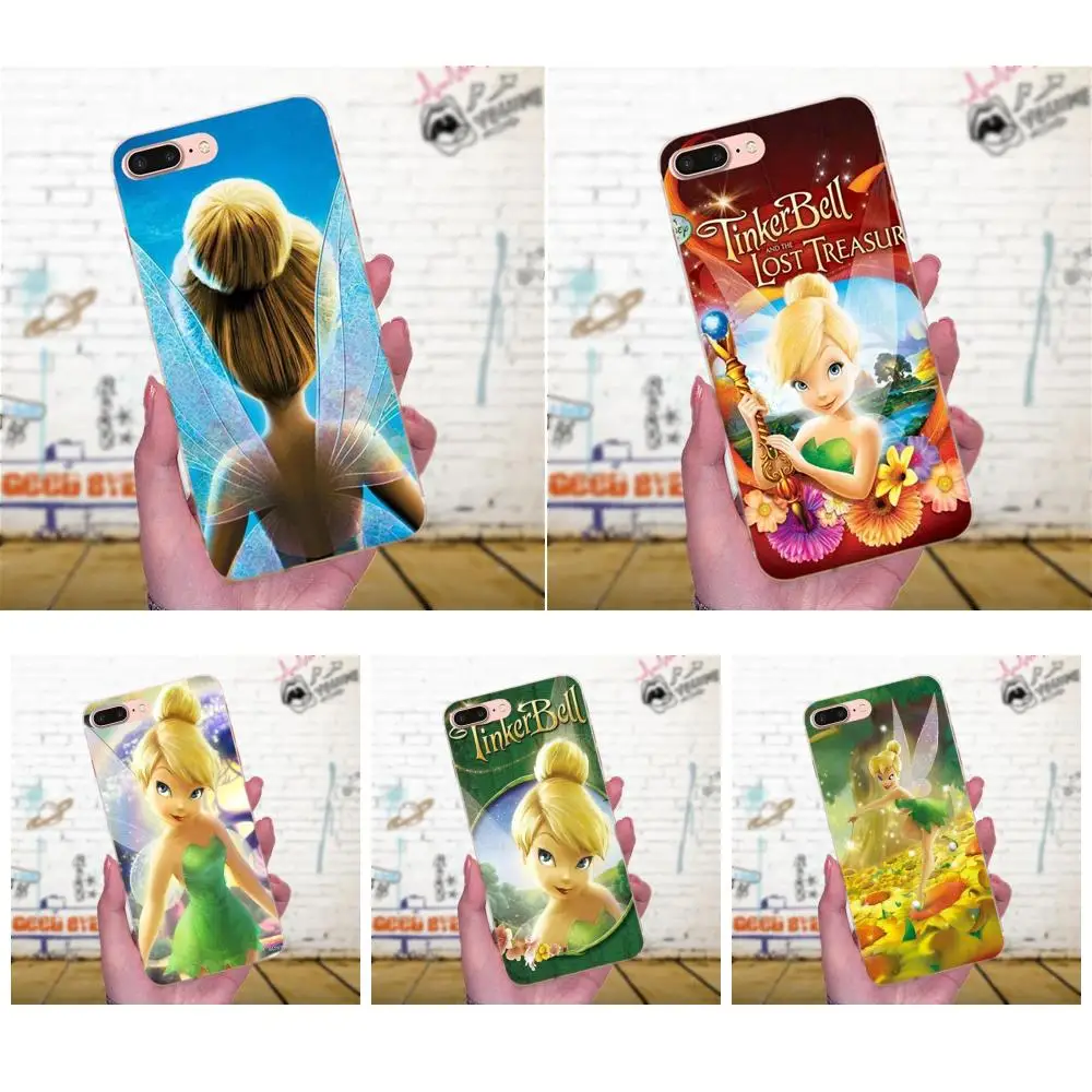 Чехол из ТПУ для Xiaomi Mi3 Mi4 Mi4C Mi4i Mi5 Mi 5S 5X6 6X8 SE A1 Max Mix 2 Note 3 4 Tinkerbell Fairy Tinker Bell Periwinkle |