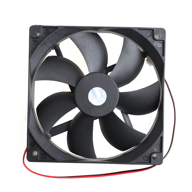 12V 2 Pin Computer Cooler Small Cooling Fan 120mm x 120mm x 25mm PC Box System Hydraulic Cooling Fan For Computer Heatsink