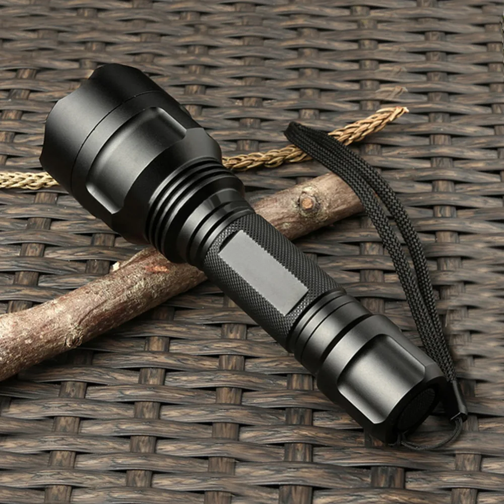 High power cree xm-l2 tactical flashlight led hunting flash lights rechargeable 18650 battery waterproof led t6 torch lanterna