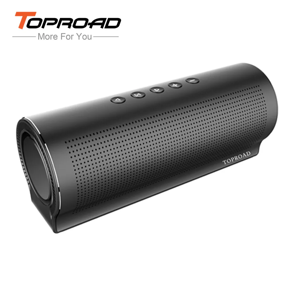 TOPROAD 18 Вт беспроводной динамик Саундбар двойная волна мега бас caixa de som portatil bluetooth