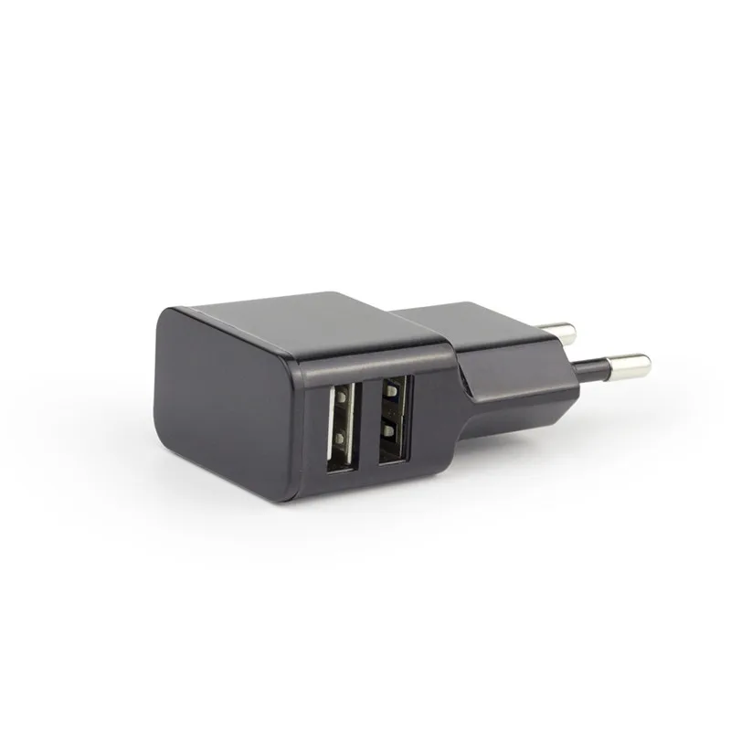 Штепсельная Вилка европейского стандарта 5 в 2 1 А USB выхода зарядное устройство