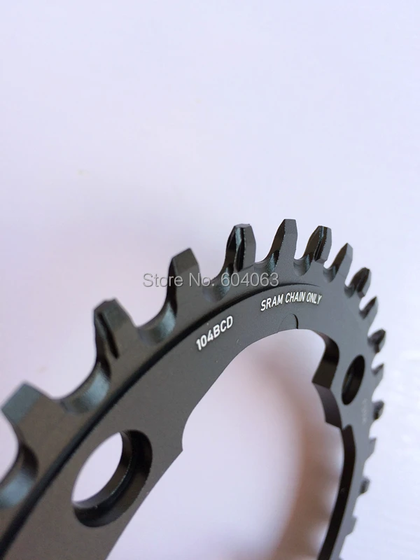 Для SRAM X1 Цепь 32T 34T 36T 38T 104BCD MTB велосипед на велосипедный шатун цепь кольцо 11s