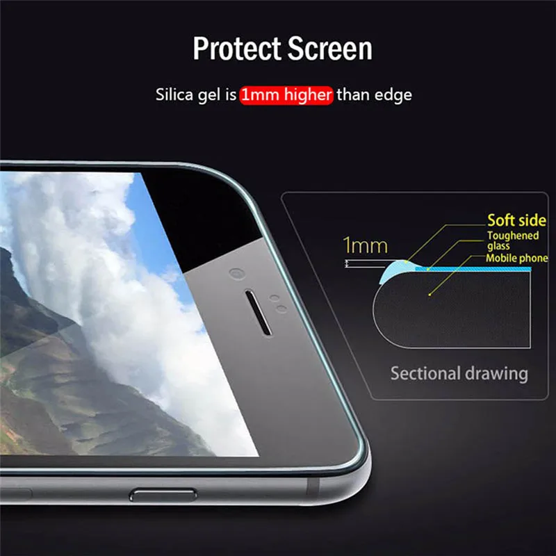 5D полное покрытие для huawei Nova 3 3i защита экрана на Защитное стекло для huawei P10 Lite mate 10 P20 Pro Honor 10 8X стекло