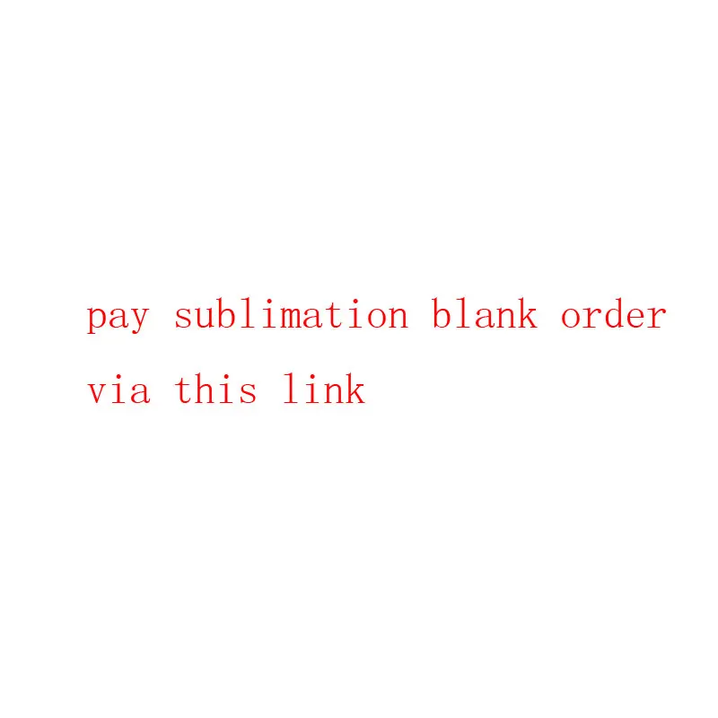 

pay sublimation blank order with white sublimation plates