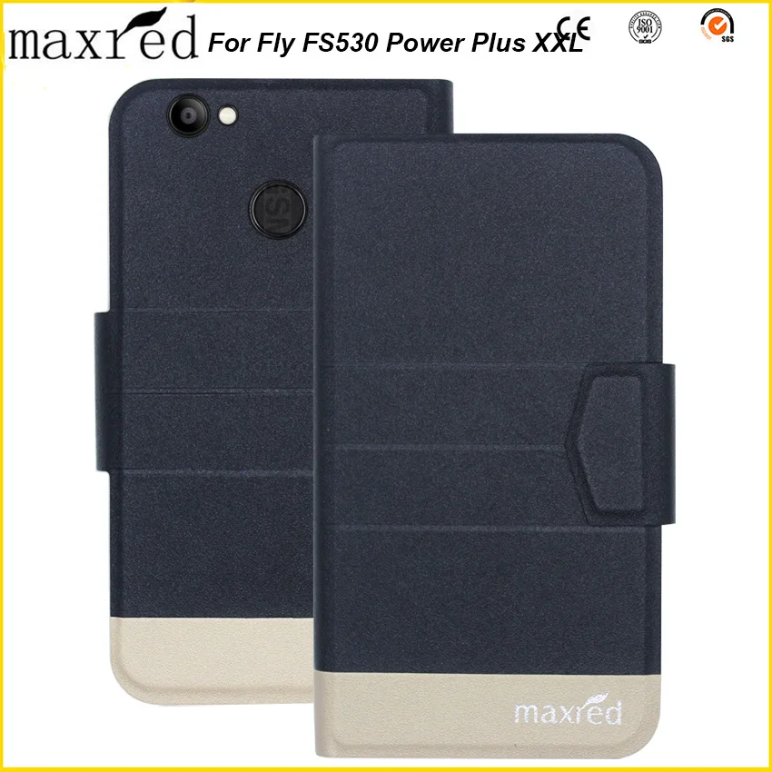 

Maxred Original! Fly FS530 Power Plus XXL Case 5 Colors High Quality Flip Ultra-thin Luxury Leather Protective Case