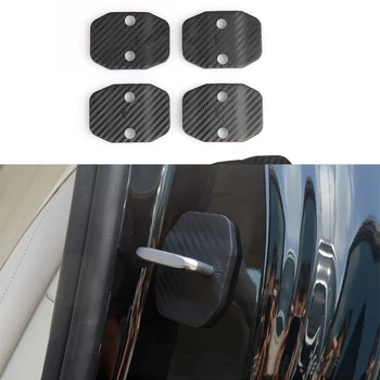 

4pcs Door Lock Protection Cover Trim For Mercedes-Benz GLC Class X205 2016-2017 & C Class W205 2016-2017 & E Class W213 2017