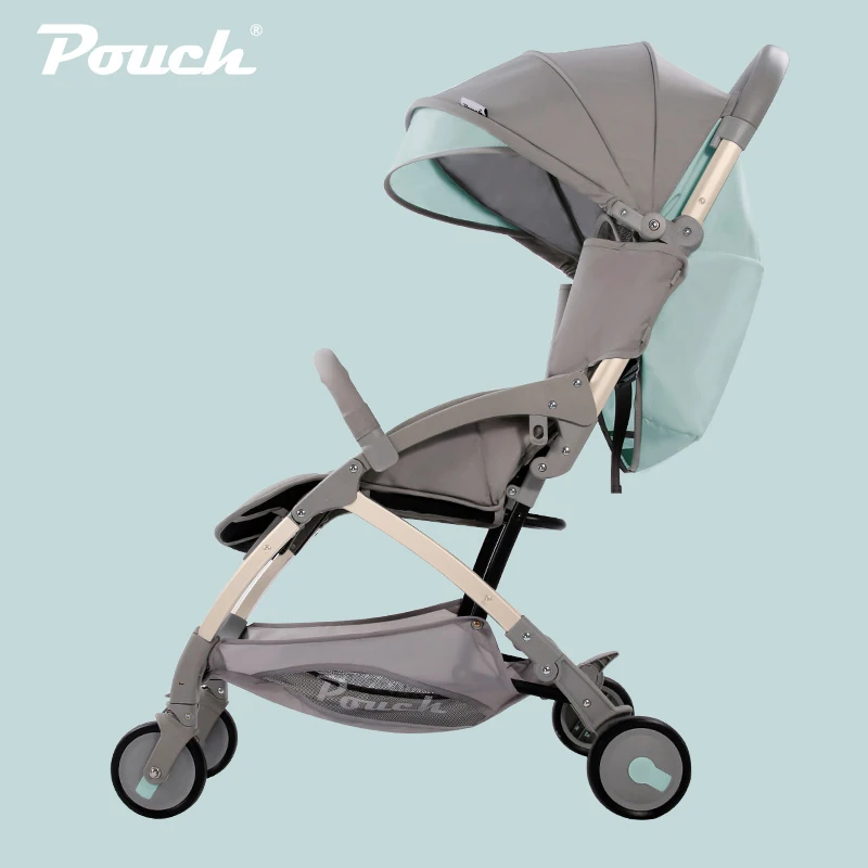 

Pouch 6.8Kg Lightweight Portable Baby Stroller Baby Throne ,Allowed In Airplane Prams,Can Sit & Lie Baby Carriages Baby Buggys
