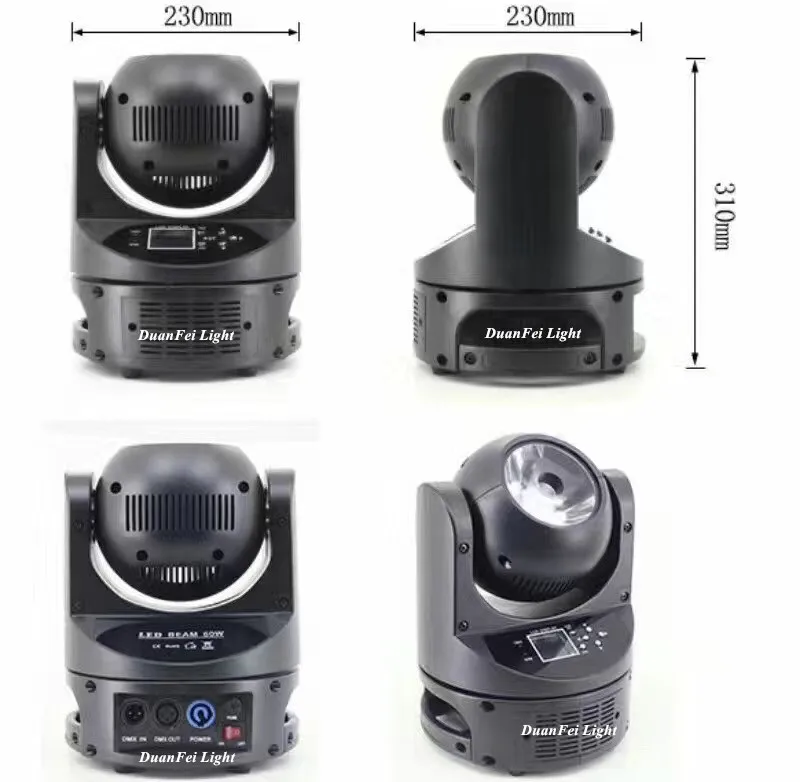 60W endless rotating led moving head-1