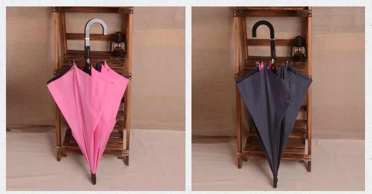 Розовый и черный зонт для двух человек, большой парный зонт, крепкий двойной размер, защита от дождя, подарок для влюбленных
