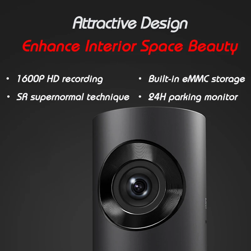 Xiaomi DDPai Dash Cam 32 Гб Mini3 английское Голосовое управление камера ночного видения 1600P HD