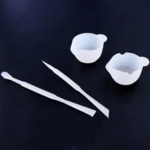 Прочные палочки для рукоделия, многоразовые формы для изготовления ювелирных изделий из смолы, легко очищаемые силиконовые инструменты, эпоксидные DIY микс чашки ручной работы