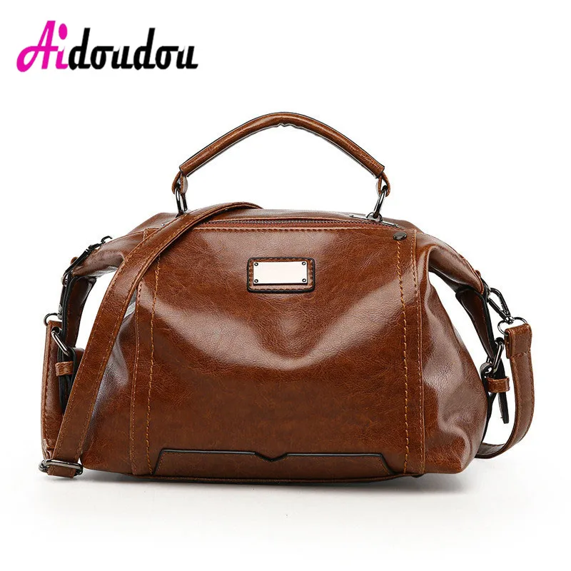

2018 Large Soft Leather Bag Women Handbags Ladies Crossbody Bags Messenger Shoulder Bags Female Big Tote Sac A Main Famous Brand
