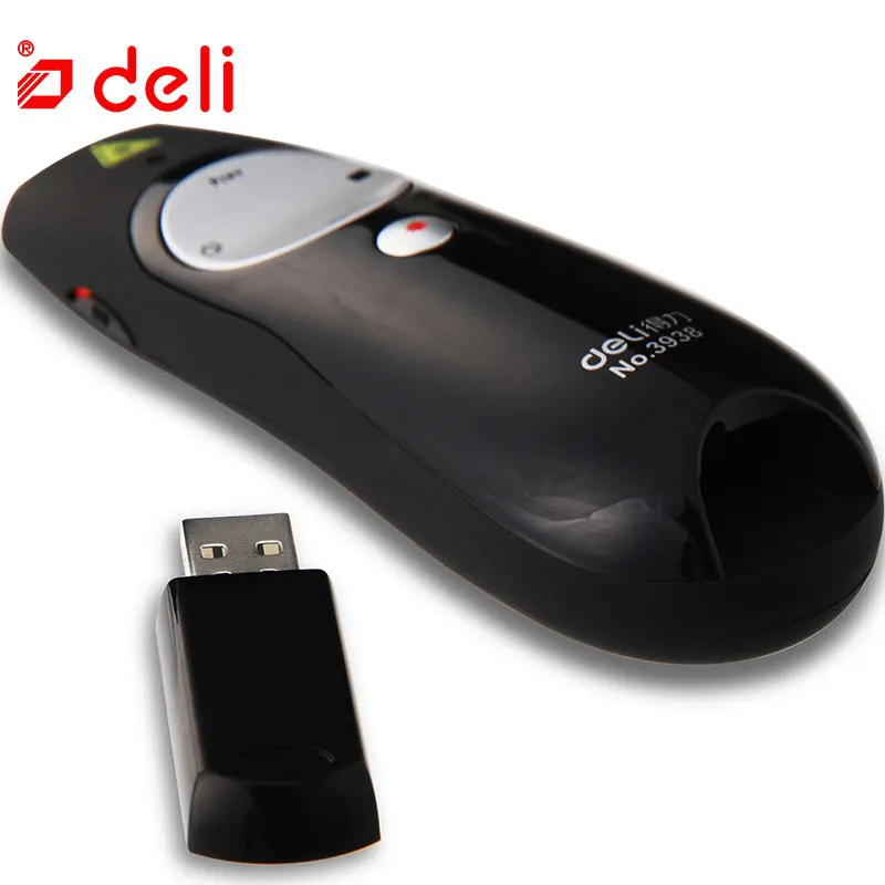 Deli red light лазерная указка RF2.4GHz беспроводная профессиональная ручка для
