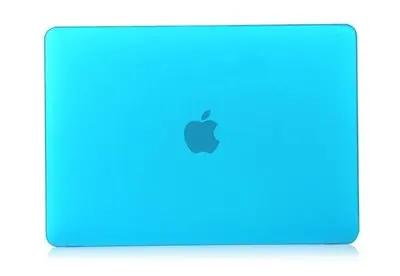 Модный чехол для ноутбука Macbook air retina 11 12 13 15 New Pro A1706 A1989 A1990 Матовый Жесткий пластиковый Чехол+ крышка для клавиатуры - Цвет: Lake blue