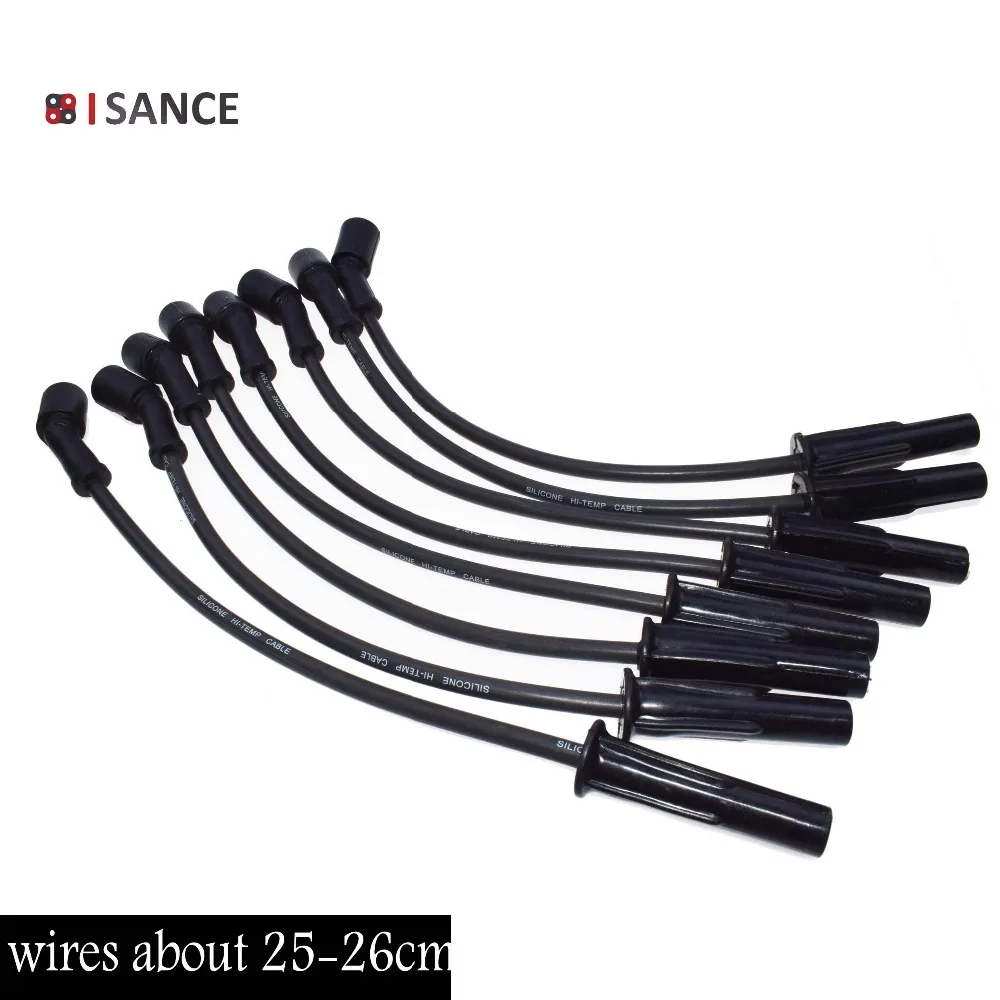 

ISANCE New series Spark Plug Wire Set ignition cables For Chevrolet Tahoe GMC