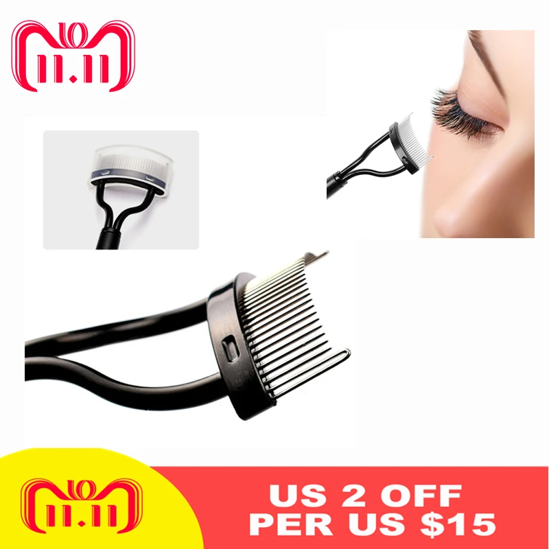 

ELECOOL eyelash extension makeup tools Curler Mascara Applicator cosmetic organizer Black for make-up