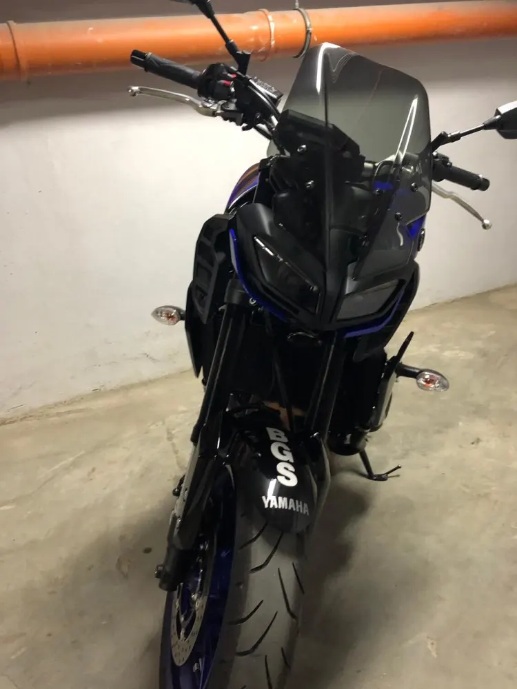 MT09 FZ09 мотоцикл ветровое стекло гонки Flyscreen Ветер Дефлектор для Yamaha MT-09 FZ-09 MT FZ 09 дым черный