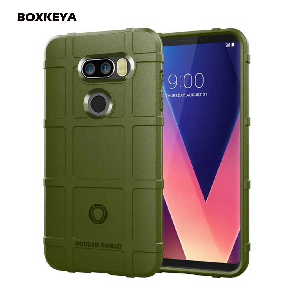 Прочная защита крышка для LG V50 V40 V30 Силиконовый противоударный чехол G8 ThinQ K40 Q60 70