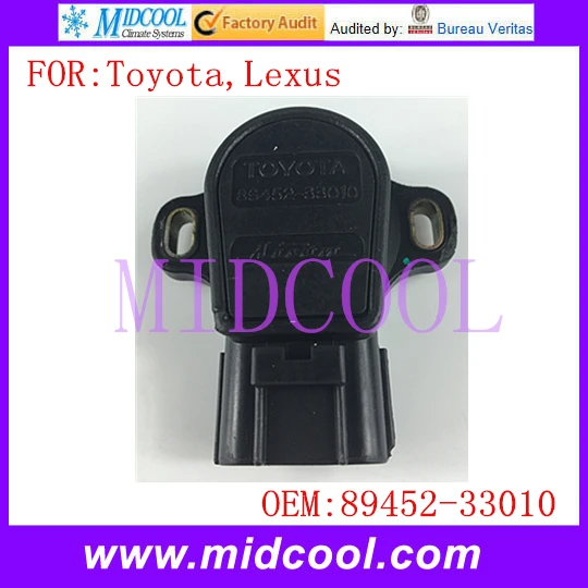 

New TPS Throttle Position Sensor use OE No. 89452-33010 for Toyota Lexus