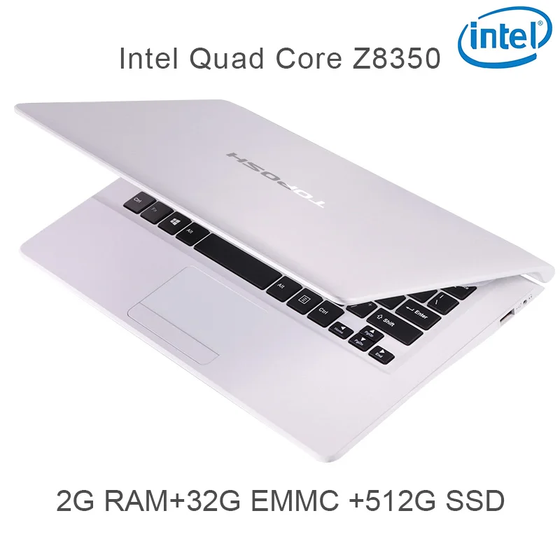 

P5-05 white 2G RAM 32G EMMC 512G Intel Atom Z8350 11.6" Windows10 HDMI WIFI System Laptop bluetooth computer notebook USB3.0