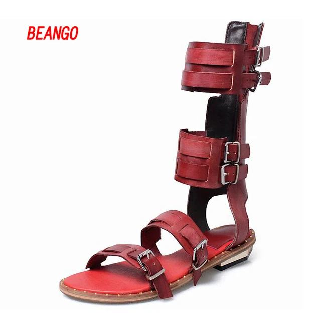 BEANGO 2018 Nuevas Mujeres Botas Correa Banda de Metal Hebilla BEANGO 2018 Nuevas Mujeres de Botas Correa Banda de Mujeres Metal Hebilla f5205b