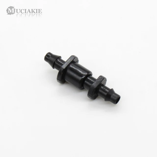 Muciakie 20Pcs Double 1/4 ' Barb Csatlakozók Micro Drip Öntözőszerelvények 2-Út Egyenlő Kapcsolási Adapter Ízület 4/7 Mm-Es Tömlőhöz - Image 6