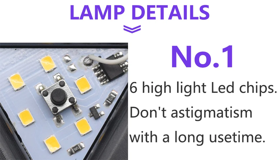 6led Non-polar Dimming Night Light3