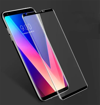 

Full Cover Screen Protector Glass For LG V30 Plus V40 V20 V50 K40 G6 G7 G8 Tempered Glass Explosion-proof Front Film