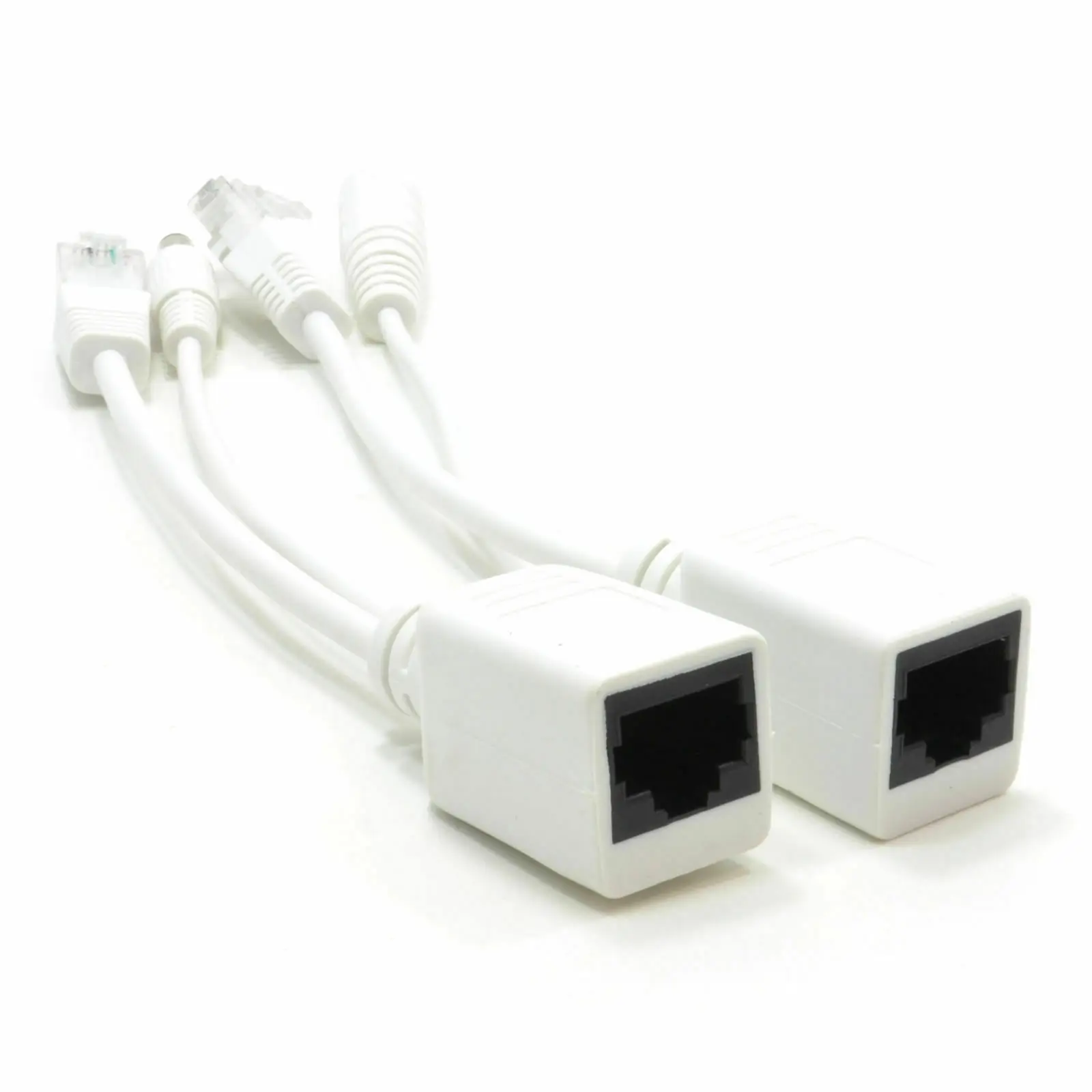 DC 12V IP камера POE RJ45 кабель питания через Ethernet адаптер-форсунка сплиттер